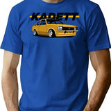 Kadett C Oldtimer T-Shirt for Men & Women, T-Shirts Graphic Tee - Blue