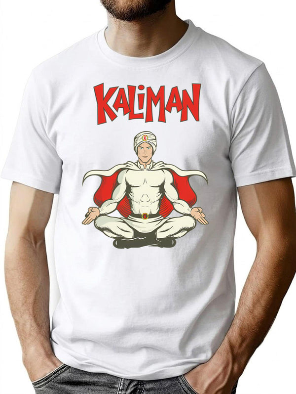 Kaliman The Incredible Man T-Shirt for Men & Women, T-Shirts Graphic Tee - White
