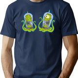 Kang and Kodos Premium Heavyweight Cotton T-Shirt - Navy