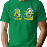 Kang and Kodos Premium Heavyweight Cotton T-Shirt - Green