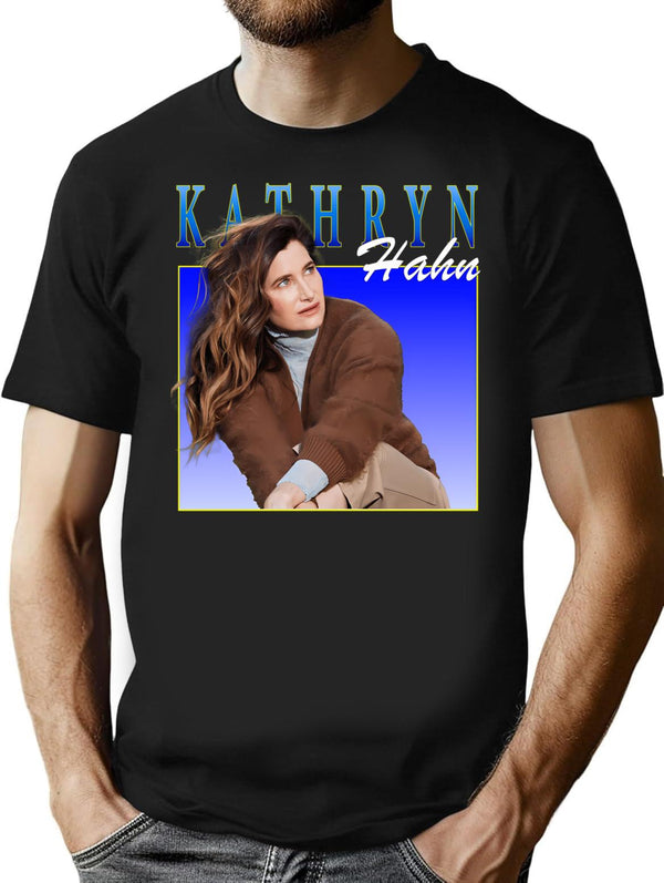 Kathryn Hahn T-Shirt for Men & Women, T-Shirts Graphic Tee - Black