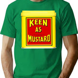 Keen As Mustard T-Shirt for Men & Women, T-Shirts Graphic Tee - Green