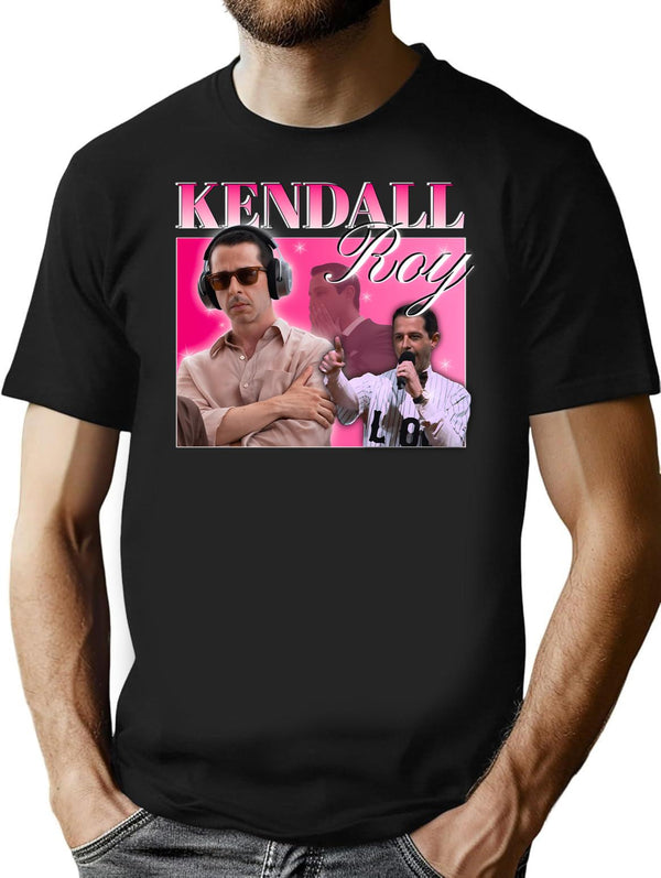 Kendall Homage T-Shirt for Men & Women, T-Shirts Graphic Tee - Black