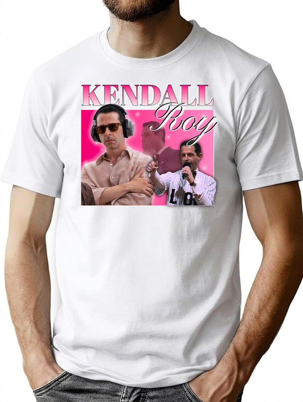Kendall Homage T-Shirt for Men & Women, T-Shirts Graphic Tee - White