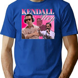 Kendall Homage T-Shirt for Men & Women, T-Shirts Graphic Tee - Blue