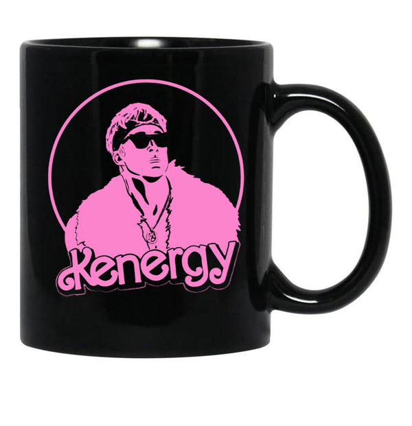 Kenergy Black Coffee Mug, Gift Coffee Mug - Black