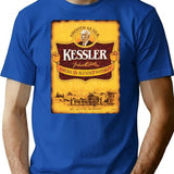 Kessler Vintage Classic T-Shirt.Png T-Shirt for Men & Women, T-Shirts Graphic Tee - Blue