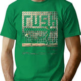 Kick Skeleaton T-Shirt for Men & Women, T-Shirts Graphic Tee - Green