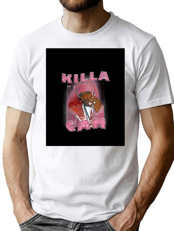 Killa Cam Cam'Ron Bootleg Tee Shirt T-Shirt for Men & Women, T-Shirts Graphic Tee - White