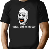 Killer Clown T-Shirt for Men & Women, T-Shirts Graphic Tee - Black