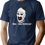 Killer Clown T-Shirt for Men & Women, T-Shirts Graphic Tee - Navy
