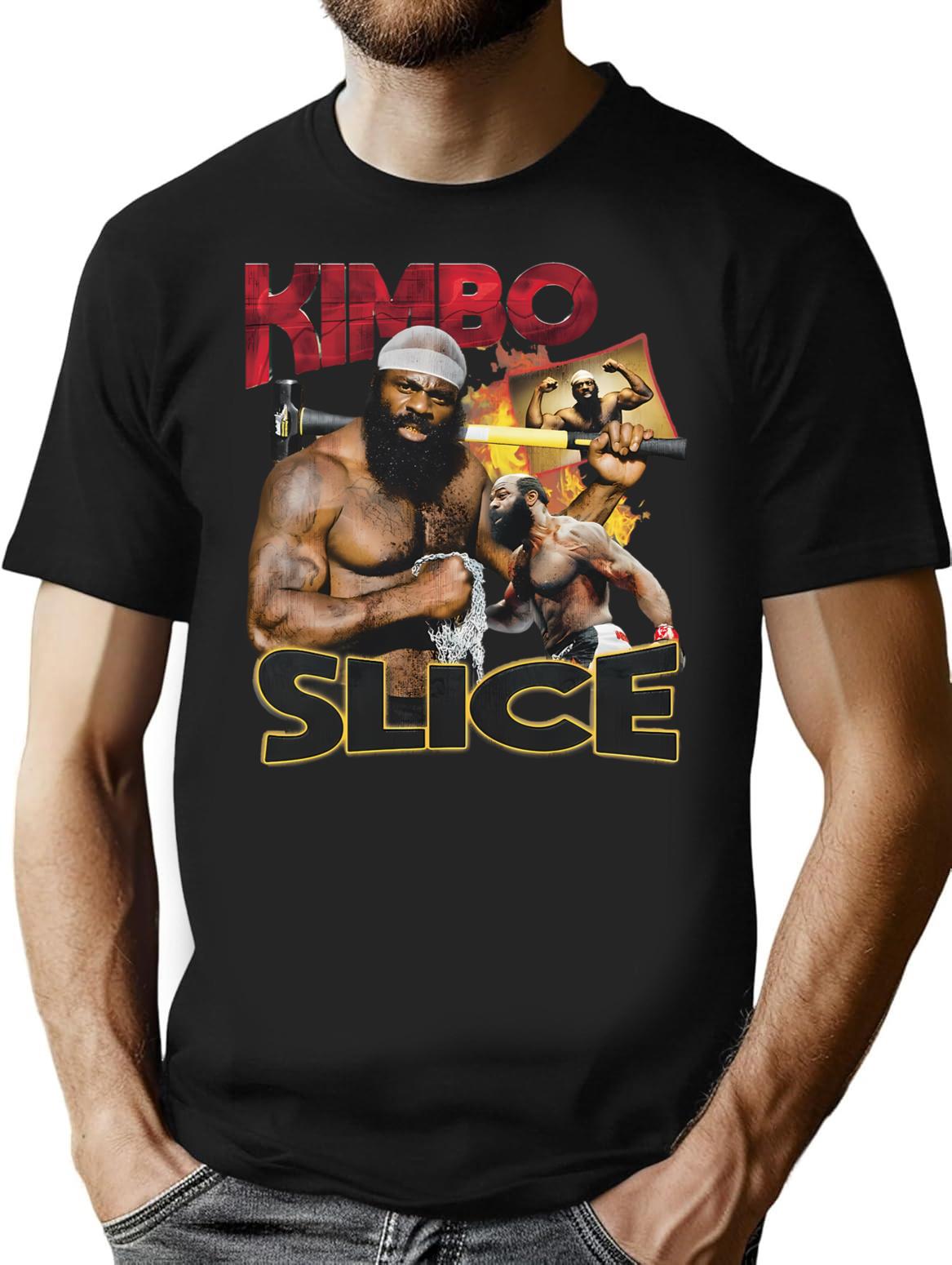 Kimbo Slice - Vintage Style Rap T-Shirt for Men & Women, T-Shirts Graphic Tee - Black