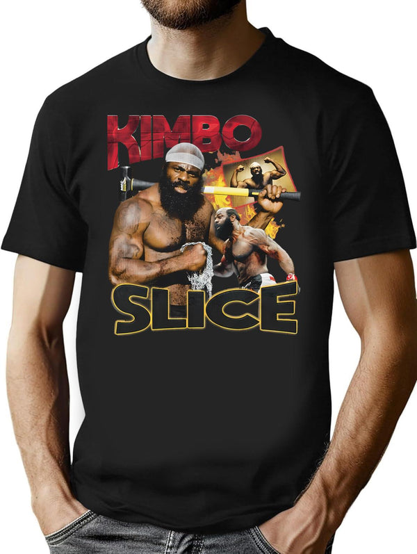 Kimbo Slice - Vintage Style Rap T-Shirt for Men & Women, T-Shirts Graphic Tee - Black