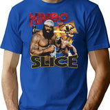 Kimbo Slice - Vintage Style Rap T-Shirt for Men & Women, T-Shirts Graphic Tee - Blue