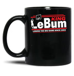 King LeBum Losing The Big Game Since 2003 Black Coffee Mug, Gift Coffee Mug