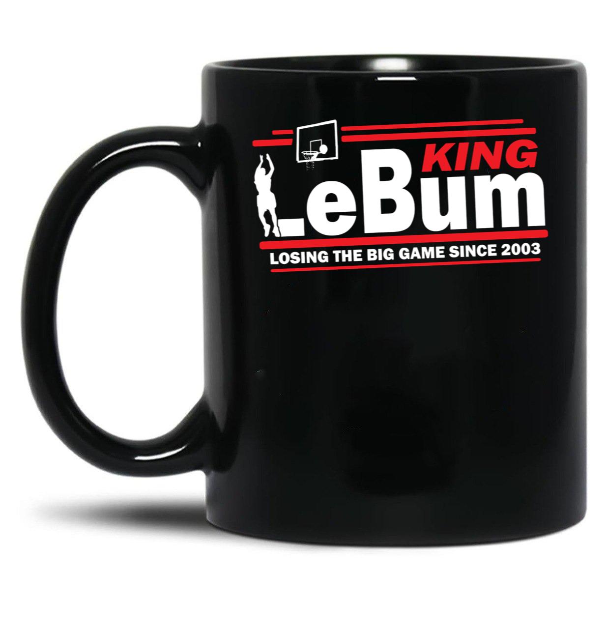 King LeBum Losing The Big Game Since 2003 Black Coffee Mug, Gift Coffee Mug