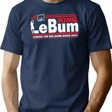 King LeBum Losing The Big Game Since 2003 Premium Heavyweight Cotton T-Shirt - Navy