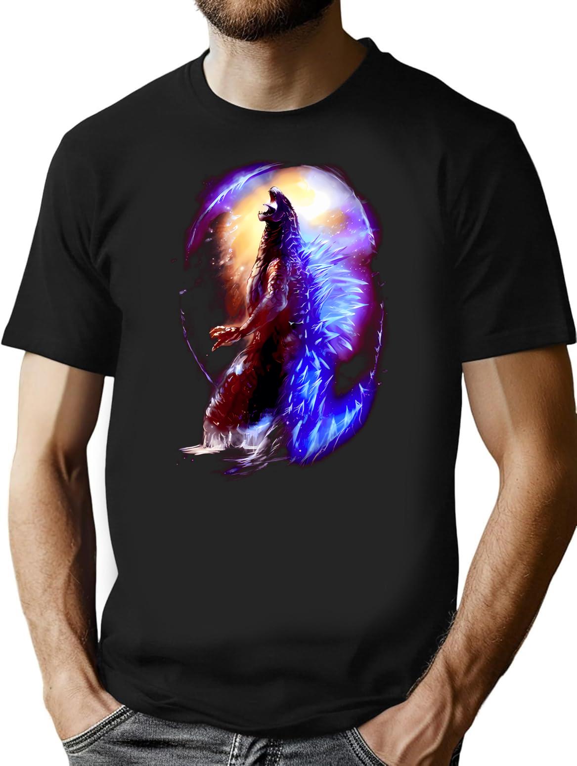 King Of The Monsters (1) T-Shirt for Men & Women, T-Shirts Graphic Tee - Black