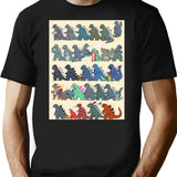 King Of The Monsters (2) T-Shirt for Men & Women, T-Shirts Graphic Tee - Black