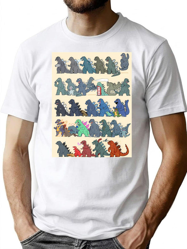 King Of The Monsters (2) T-Shirt for Men & Women, T-Shirts Graphic Tee - White