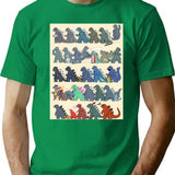 King Of The Monsters (2) T-Shirt for Men & Women, T-Shirts Graphic Tee - Green