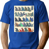 King Of The Monsters (2) T-Shirt for Men & Women, T-Shirts Graphic Tee - Blue