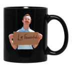 Kip from Napoleon Dynamite Black Coffee Mug, Gift Coffee Mug - Black