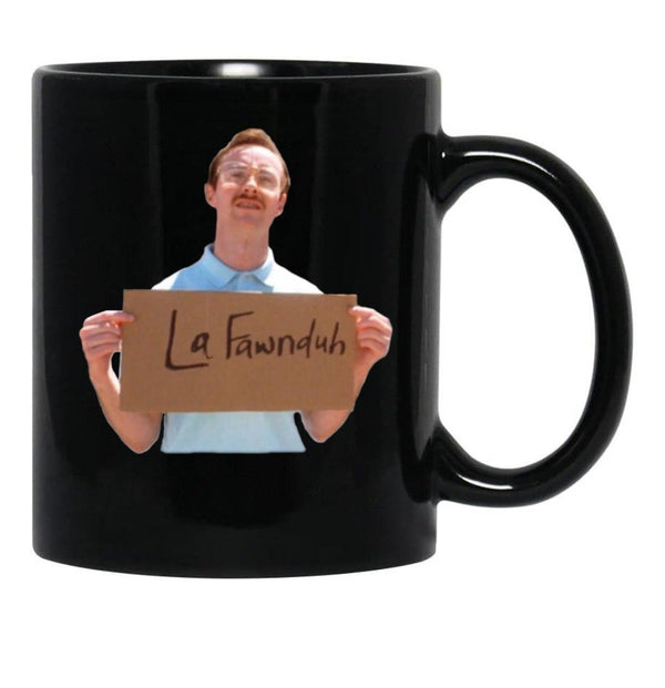 Kip from Napoleon Dynamite Black Coffee Mug, Gift Coffee Mug - Black