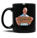 Kip from Napoleon Dynamite Black Coffee Mug, Gift Coffee Mug