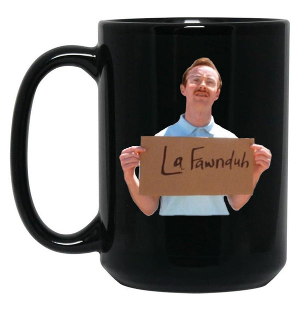 Kip from Napoleon Dynamite Black Coffee Mug, Gift Coffee Mug - Black