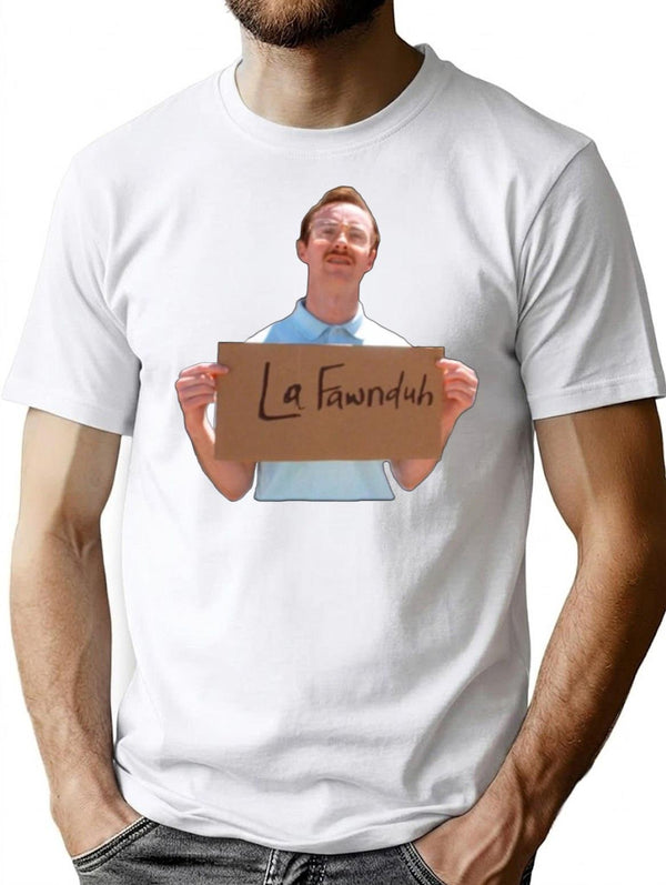 Kip from Napoleon Dynamite Premium Heavyweight Cotton T-Shirt - White