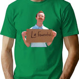 Kip from Napoleon Dynamite Premium Heavyweight Cotton T-Shirt - Green