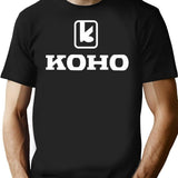 Koho Hockey Retro Logo 4 T-Shirt for Men & Women, T-Shirts Graphic Tee - Black