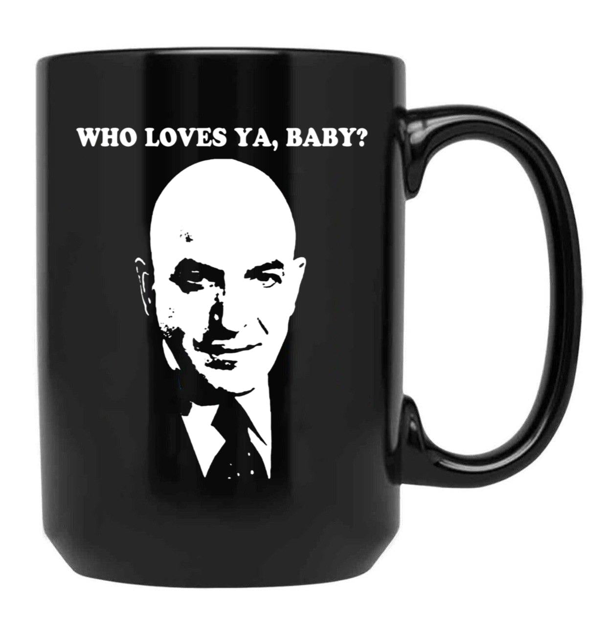Kojak (1) Black Coffee Mug, Gift Coffee Mug