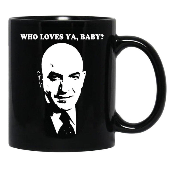 Kojak Black Coffee Mug, Gift Coffee Mug - Black