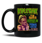 Kolchak The Night Stalker Black Coffee Mug, Gift Coffee Mug