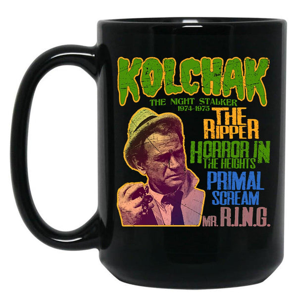 Kolchak The Night Stalker Black Coffee Mug, Gift Coffee Mug - Black