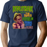Kolchak The Night Stalker Premium Heavyweight Cotton T-Shirt - Navy