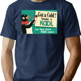 Kool Cigarettes T-Shirt for Men & Women, T-Shirts Graphic Tee - Navy