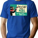 Kool Cigarettes T-Shirt for Men & Women, T-Shirts Graphic Tee - Blue