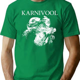 Krnivool Asymmetry Design 27 T-Shirt for Men & Women, T-Shirts Graphic Tee - Green