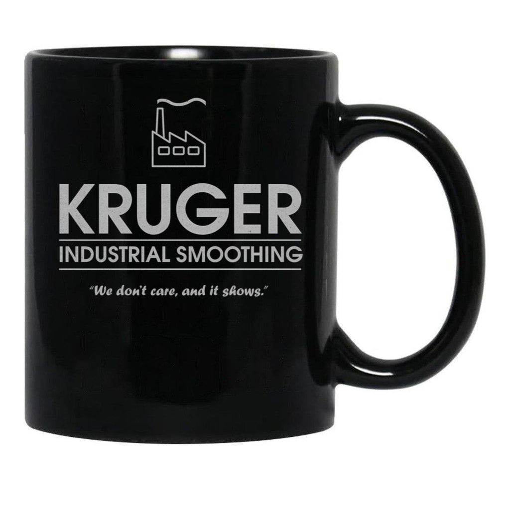 Kruger Industrial Smoothing Black Coffee Mug, Gift Coffee Mug - Black