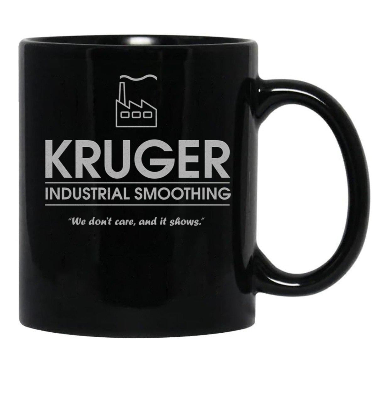 Kruger Industrial Smoothing Black Coffee Mug, Gift Coffee Mug - Black