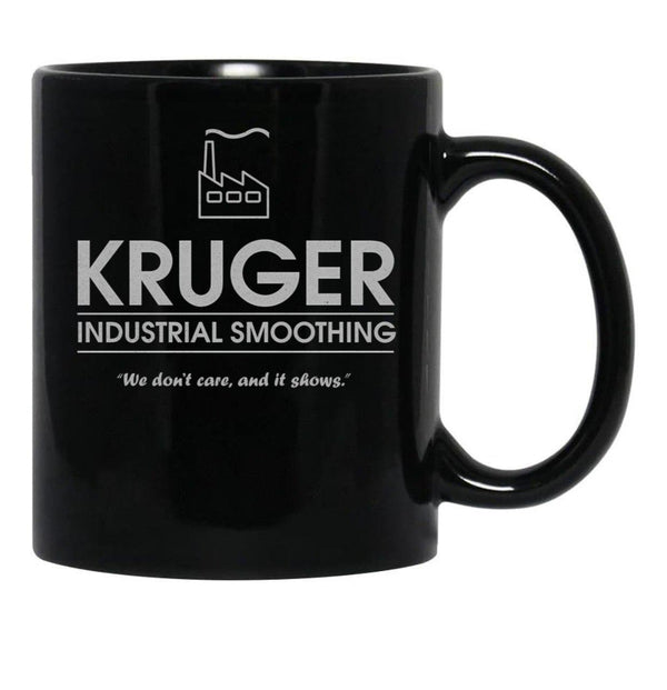 Kruger Industrial Smoothing Black Coffee Mug, Gift Coffee Mug - Black