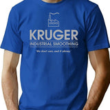 Kruger Industrial Smoothing Premium Heavyweight Cotton T-Shirt - Blue