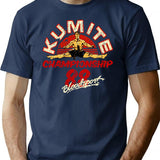 Kumite Championship 88 Bloodsport Vintage T-Shirt for Men & Women, T-Shirts Graphic Tee - Navy