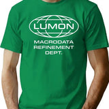 LUMON Macrodata Refinement Department Premium Heavyweight Cotton T-Shirt - Green