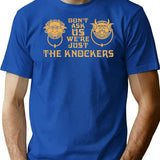 Labyrinth Knockers T-Shirt for Men & Women, T-Shirts Graphic Tee - Blue