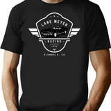 Lane Meyer Racing 1985 T-Shirt for Men & Women, T-Shirts Graphic Tee - Black