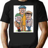 Last Of The Summer Wine Compo Clegg Foggy T-Shirt for Men & Women, T-Shirts Graphic Tee - Black